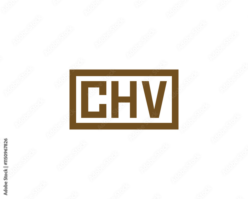CHV logo design vector template. CHV CHV logo design vector template. CHV