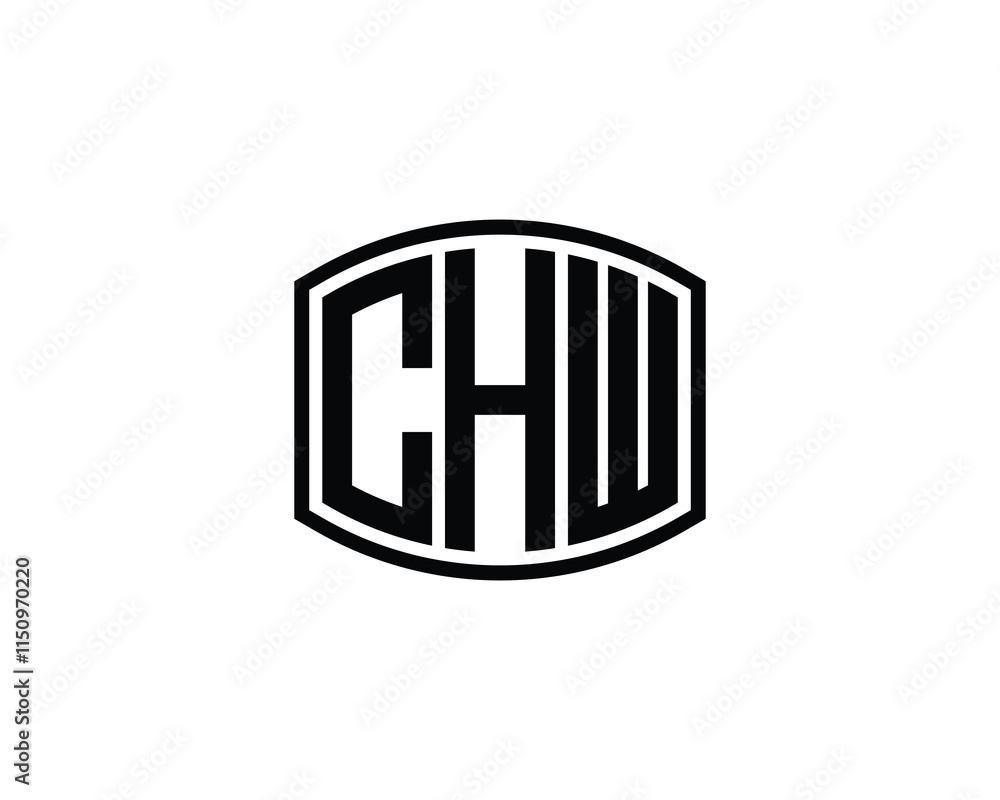 CHW logo design vector template. CHW CHW logo design vector template. CHW