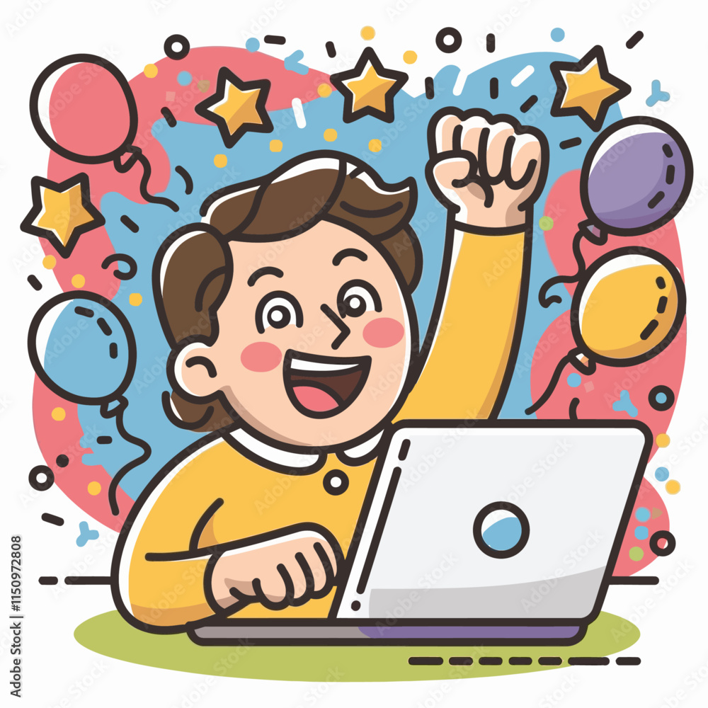 Flat illustration showing digital icons using various technologies in telecommunications Flat illustration showing digital icons using various technologies in telecommunications