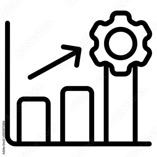Continuous improvement Line Icon