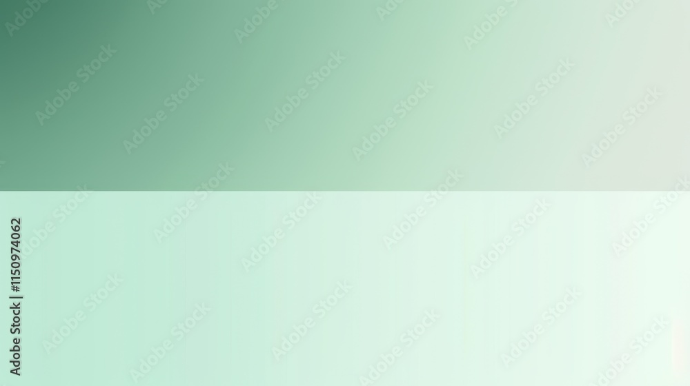 Fototapeta premium Abstract Green And Light Green Gradient Background