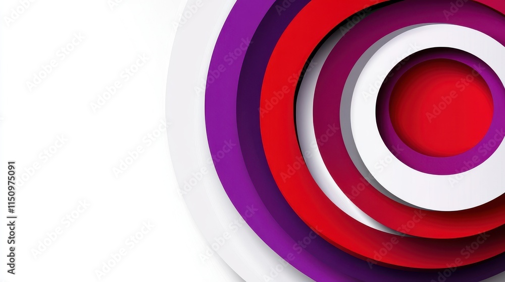 Abstract swirl design with colorful circles, creating a vibrant rainbow tunnel of light Abstract swirl design with colorful circles, creating a vibrant rainbow tunnel of light