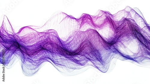 Abstract smoke wave background with colorful swirls, creating a smooth and dynamic motion design photo