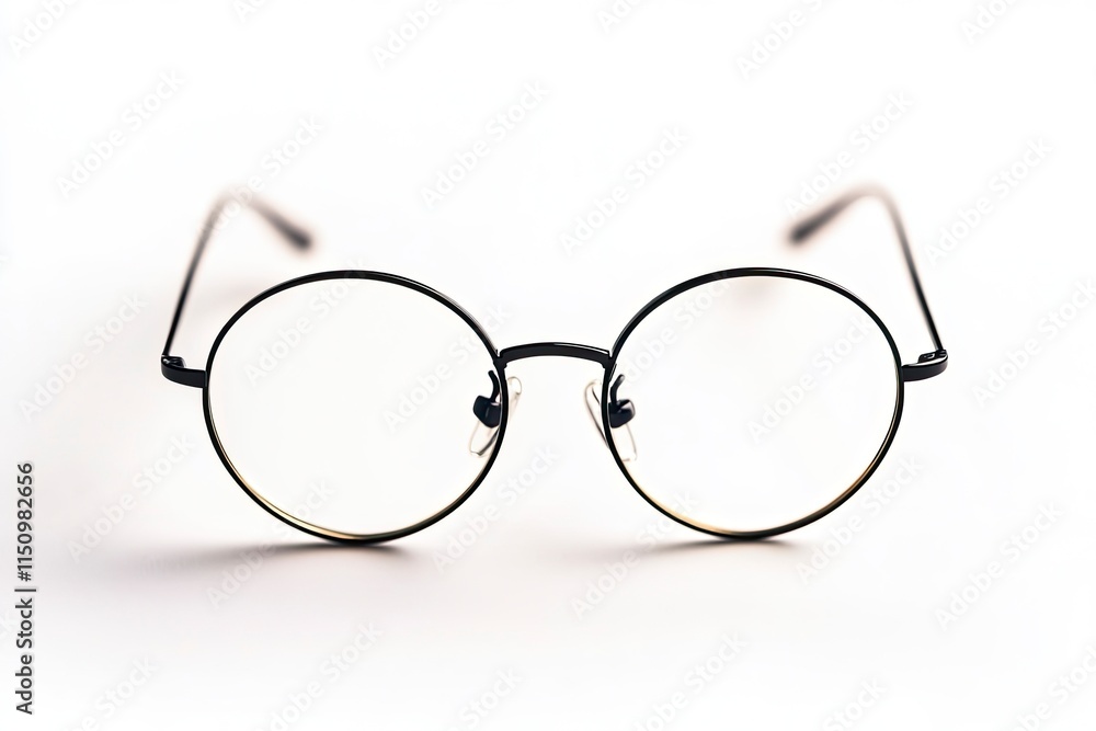 Fototapeta premium glasses on the white background 