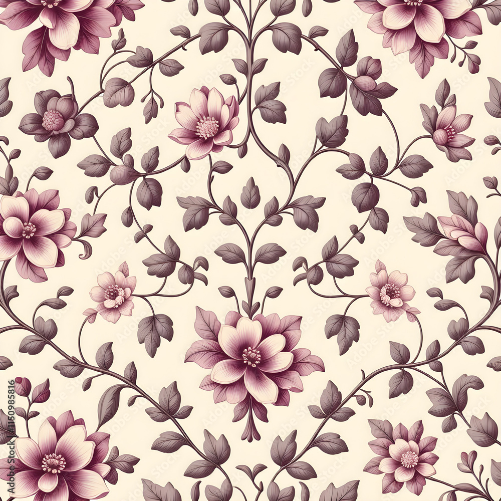 seamless pattern with flowers seamless pattern with flowers