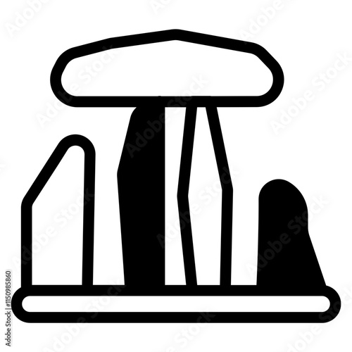 Stonehenge Glyph Icon