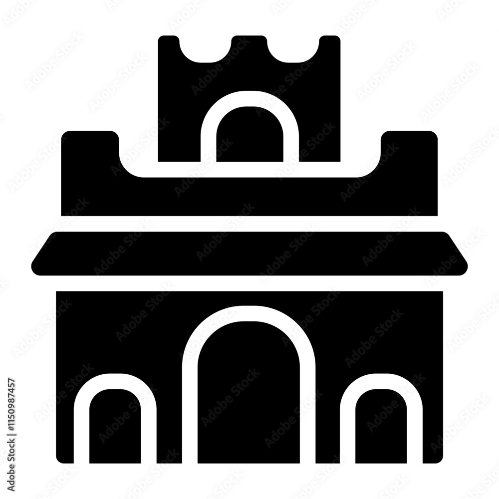 Alhambra Solid Icon
