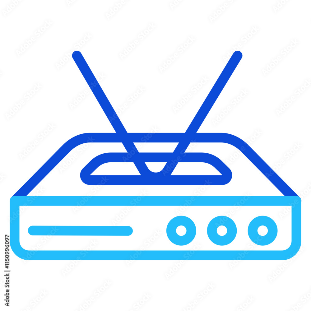 Holographic device Duoline Icon Holographic device Duoline Icon