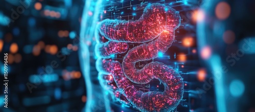 Digital Intestine: A 3D Visualization of the Human Digestive System