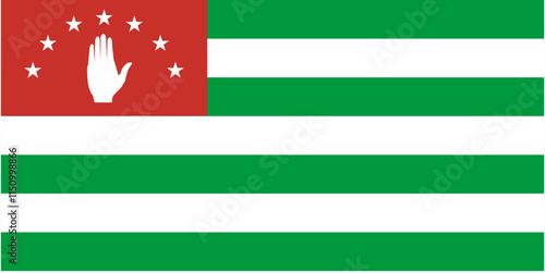  flag of abkhazia.