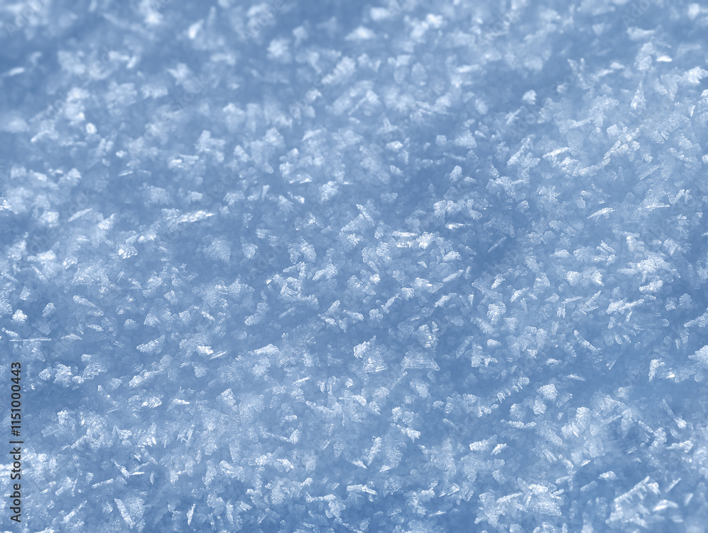 Background of winter snow texture. Small ice crystals on surface of snow natural background Background of winter snow texture. Small ice crystals on surface of snow natural background