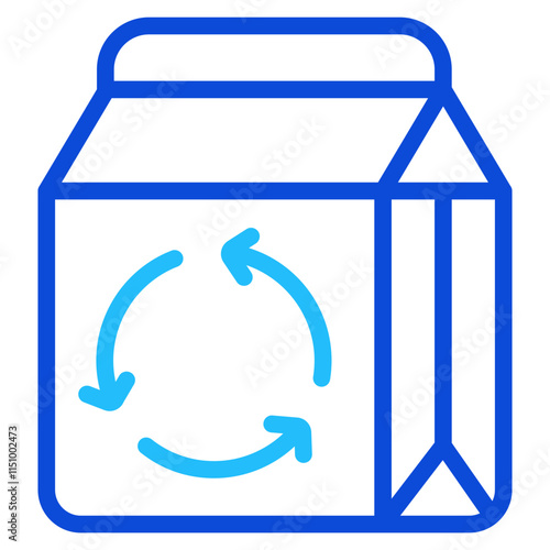 Recycled products Duoline Icon