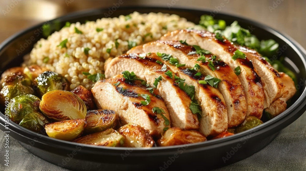 Savoring modern fusion teriyaki chicken bento box urban kitchen food photography cozy atmosphere culinary adventure Savoring modern fusion teriyaki chicken bento box urban kitchen food photography cozy atmosphere culinary adventure