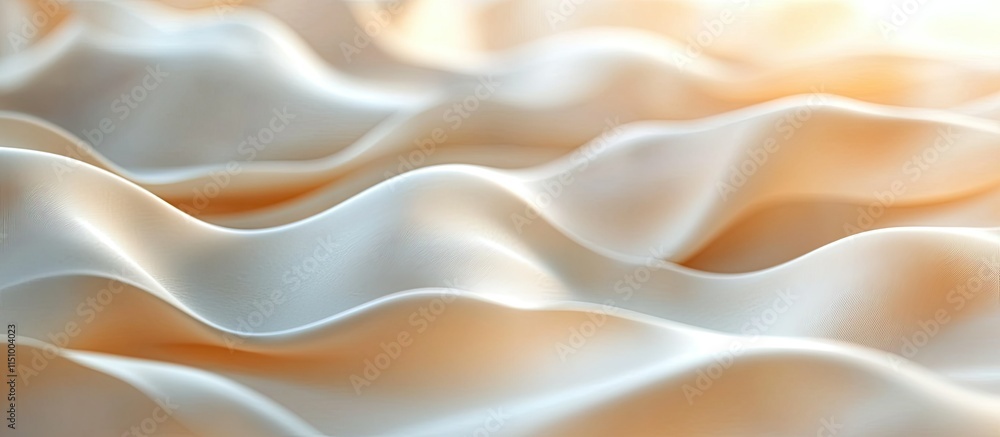 Abstract Beige Silk Waves: A Study in Smoothness and Light Abstract Beige Silk Waves: A Study in Smoothness and Light