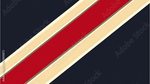 Free Download Abstract diagonal stripes in red, beige, and navy blue. - GFXLoad