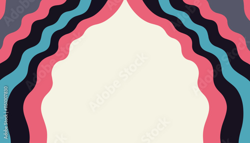 Colorful Abstract Tunnel