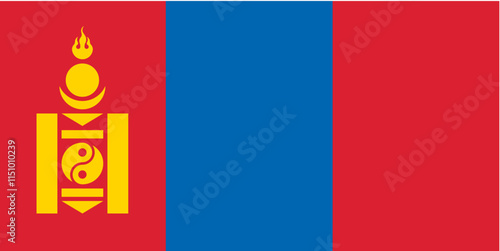  flag of mongolia