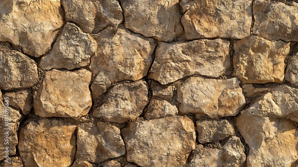 Rough, uneven, tan stone wall texture. Rough, uneven, tan stone wall texture.