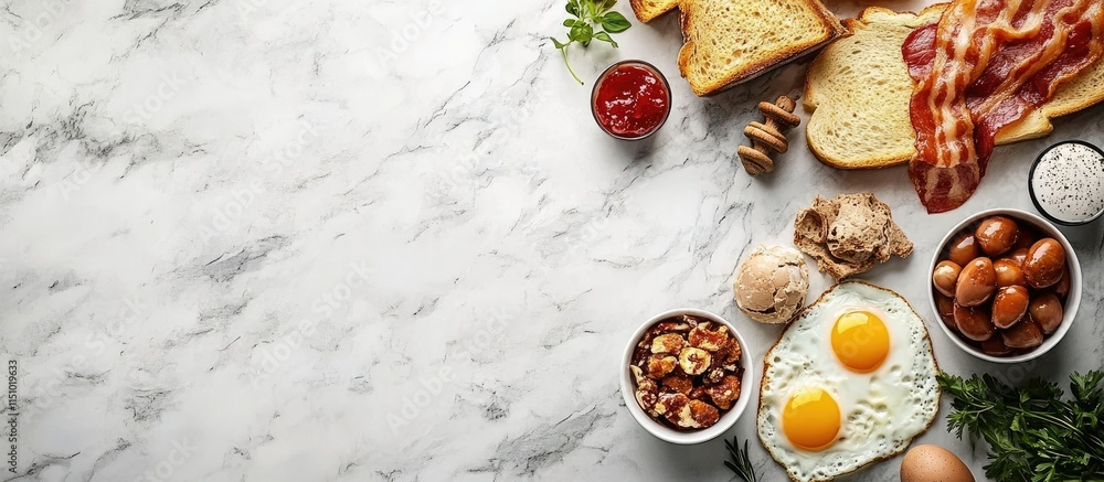 Delicious English Breakfast Feast: A Culinary Delight Delicious English Breakfast Feast: A Culinary Delight