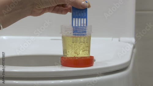 Russian multi panel drug screening test. Urine drug screen rapid test ten drugs. Urine drug screening at home. Urine rapid drug test detects whether someone has recently used drugs. photo