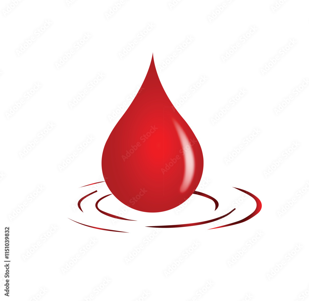 Blood drop design Blood drop design