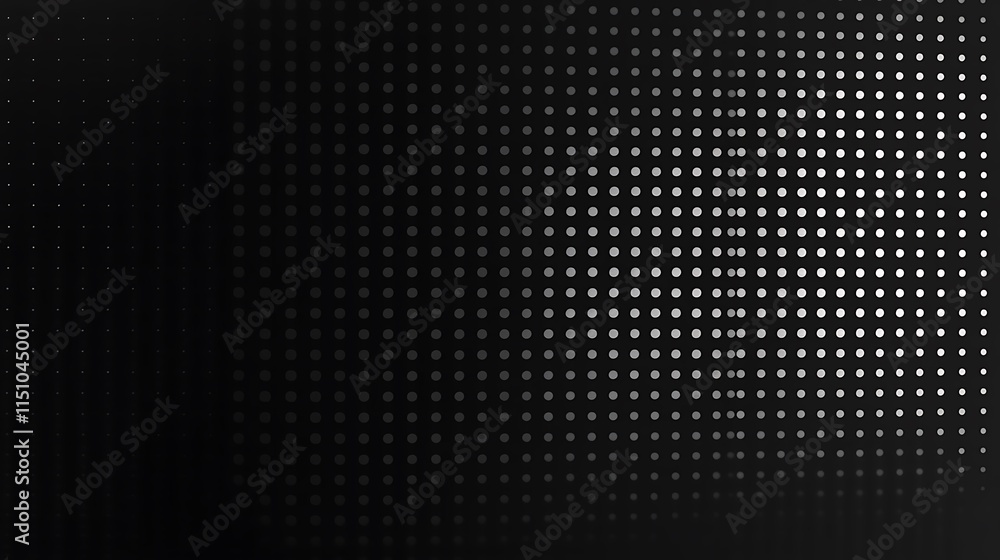 Naklejka premium Dark dotted textured background.