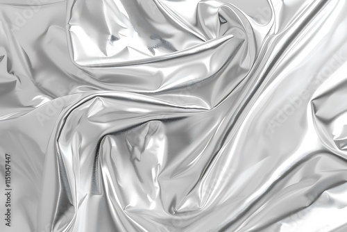 Silver foil texture background. Abstract background photo