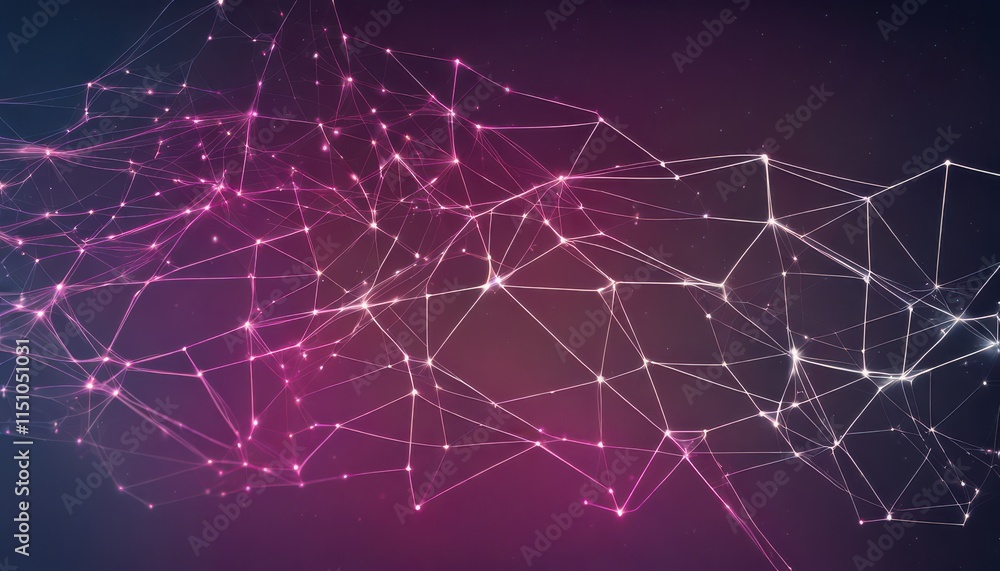 a dark background with a network of dots and lines a dark background with a network of dots and lines