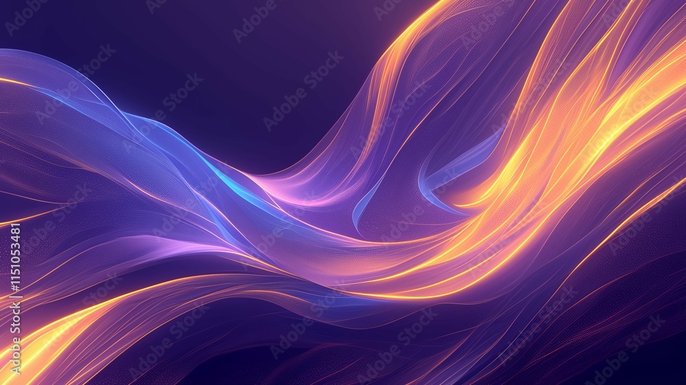 custom made wallpaper toronto digital抽象的な波の背景画像