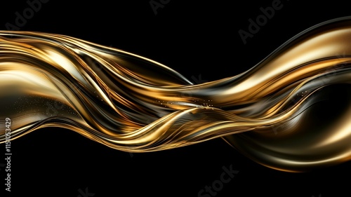 抽象的な波の背景画像