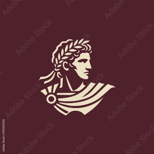 Roman god logo