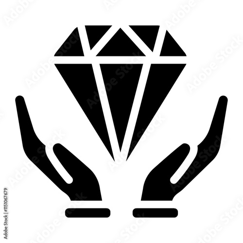 Value proposition Solid Icon