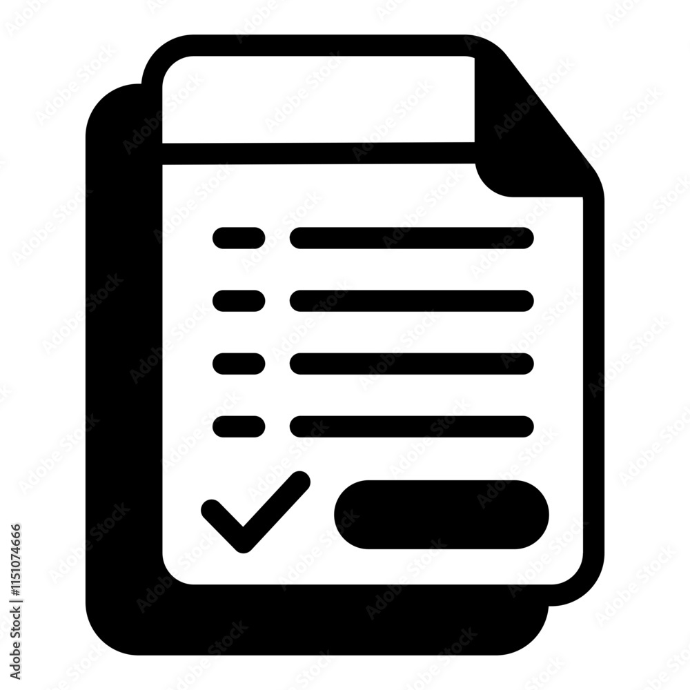 Terms and conditions Glyph Icon Terms and conditions Glyph Icon
