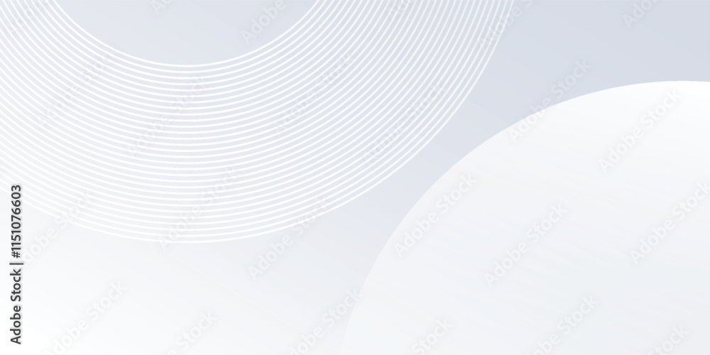 Modern white background with white circle lines. Digital future technology art abstract modern Modern white background with white circle lines. Digital future technology art abstract modern