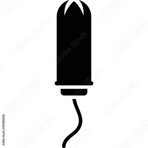 Simple vector icon tampon
