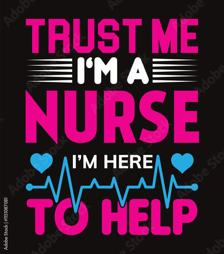 Nurse t-shirt design