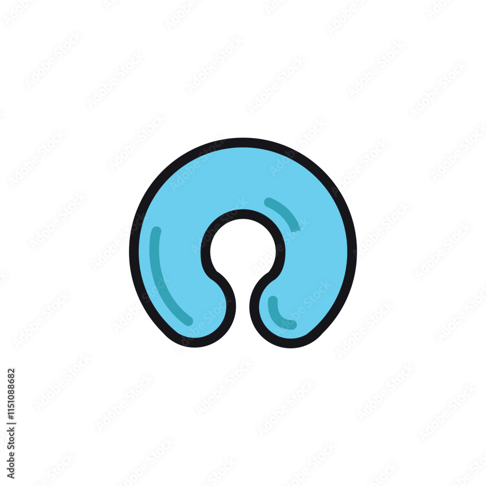 pillow icon vector design template elegant style pillow icon vector design template elegant style