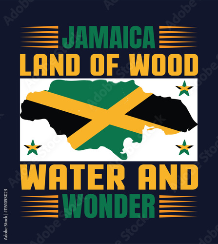  Jamaica t-shirt design