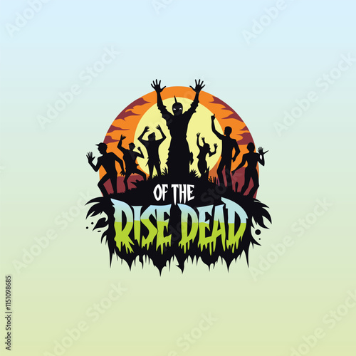 Rise of the dead shirt design 