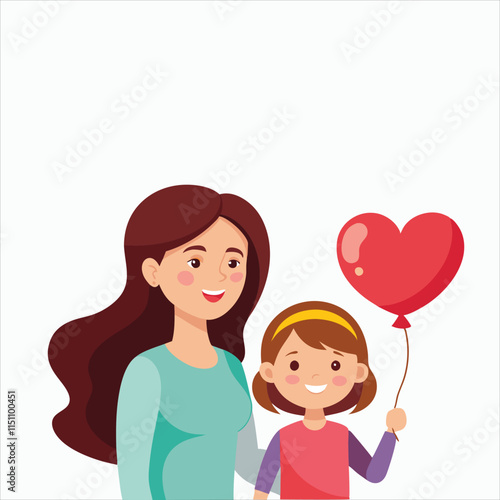 happy family design, vector illustration 