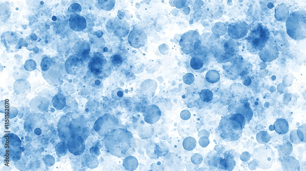 Abstract blue watercolor splatter. Abstract blue watercolor splatter.