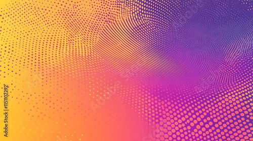Wallpaper Mural Abstract dotted gradient. Torontodigital.ca