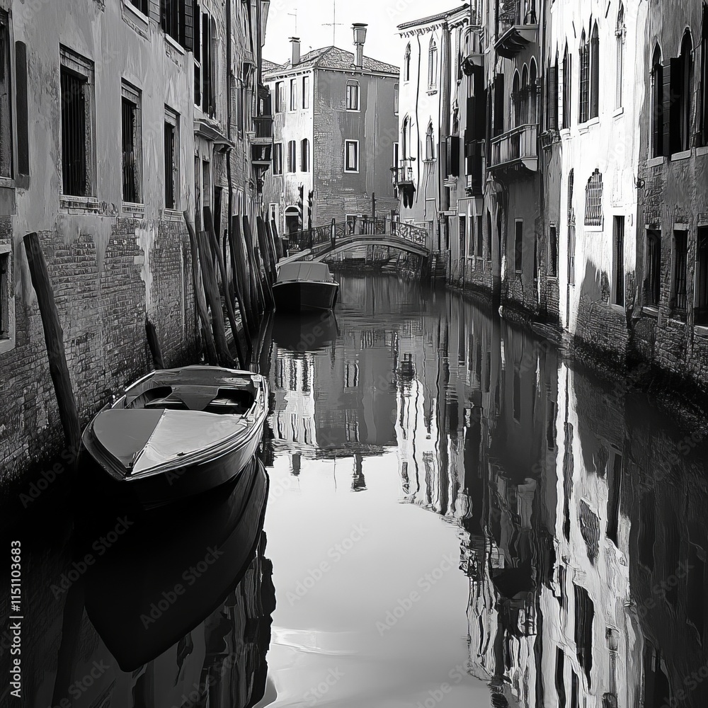 Fototapeta premium Venice art reflections