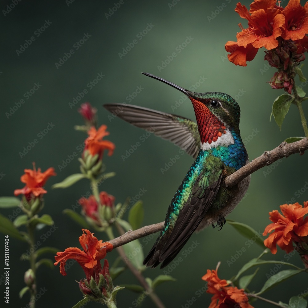 Fototapeta premium How are hummingbirds represented in indigenous art and mythology?