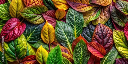 Wallpaper Mural Seamless Leaves Pattern Food Photography,  Gourmet,  Nature,  Aesthetic Torontodigital.ca