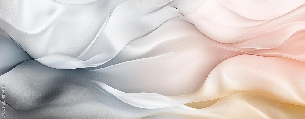 Fototapeta premium Watercolor Background with Pastel Tones and Organic Patterns