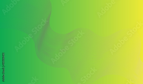 abstract green wave  background