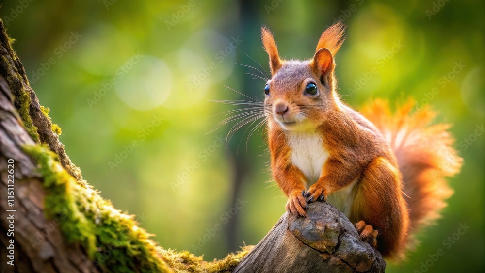 Selective focus close-up of a red squirrel on a tree , red squirrel, tree, wildlife, nature, close-up, focus, fur, adorable Selective focus close-up of a red squirrel on a tree , red squirrel, tree, wildlife, nature, close-up, focus, fur, adorable