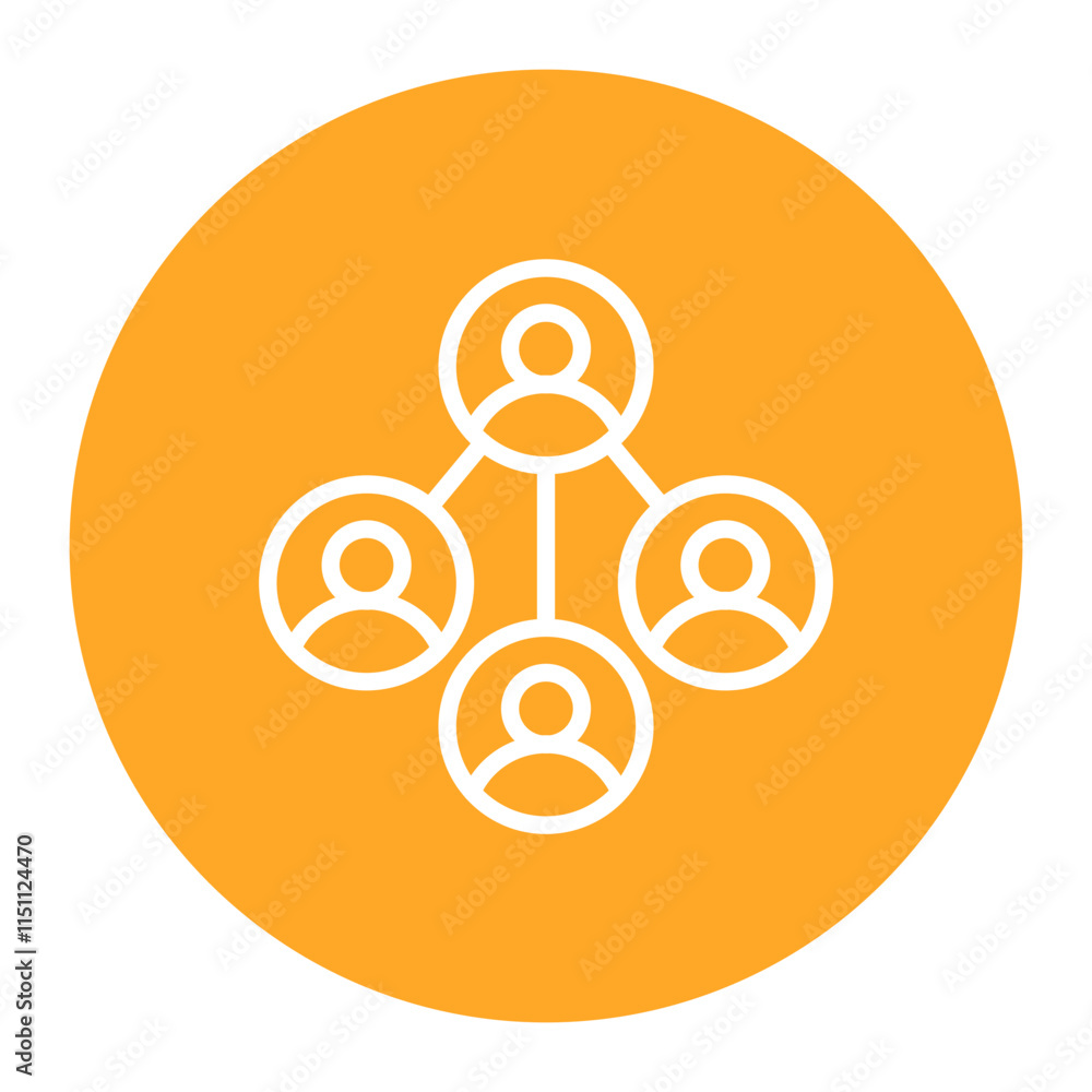 Youth Network icon vector image. Can be used for Youth Day. Youth Network icon vector image. Can be used for Youth Day.