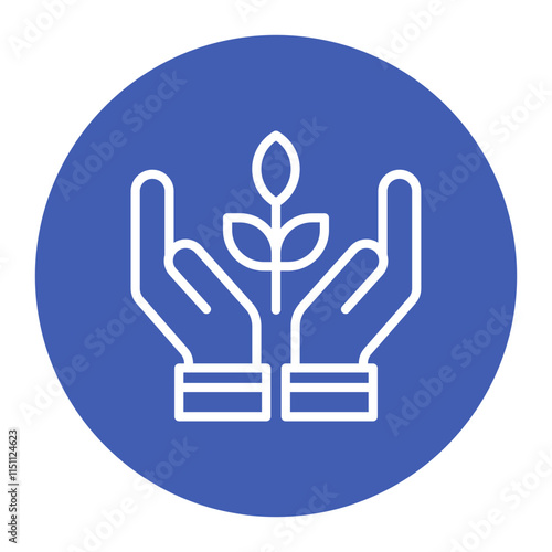 Conservation icon vector image. Can be used for Natural Resources.